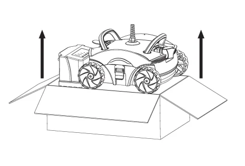 Factory Direct High Quality Intelligent Pool Cleaner Robot