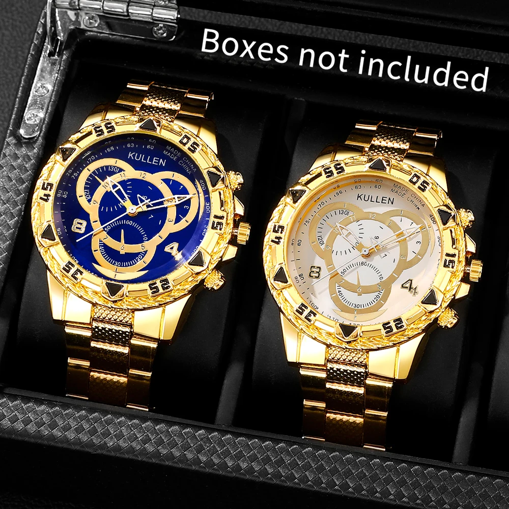2피스 남성용 패셔너블하고 멋진 쿼츠 시계, 일상복에  - Luxury Watch Under 20000 리뷰 및 가격