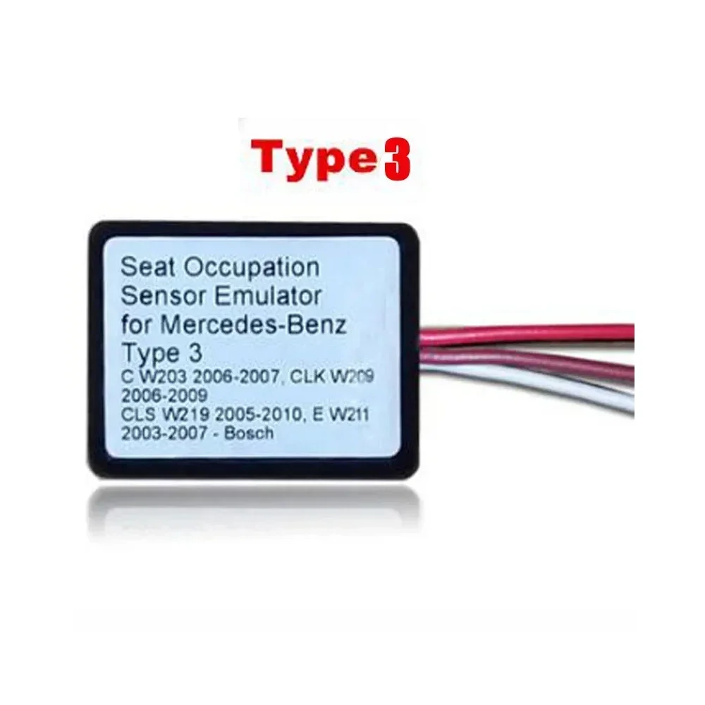 MB Seat Occupancy Occupation Sensor SRS Emulator for Mer-cedes Benz W203 W204 W209 W211 W219 W221 W230 W164 X164 2003-2010 Car