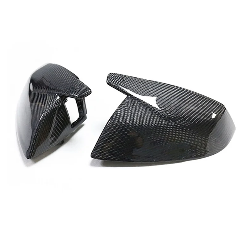 

Real Carbon Fiber Side Mirror Covers For Q7 SQ7 Q5 SQ5 Car Rear View Mirror Replacement Parts Cap