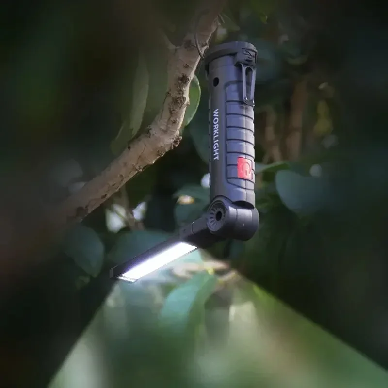 Rechargeable LED Work Lights with Magnetic Base, °Rotation,Versatile Lighting for Repairs, Outdoors for Men Rechargeable light