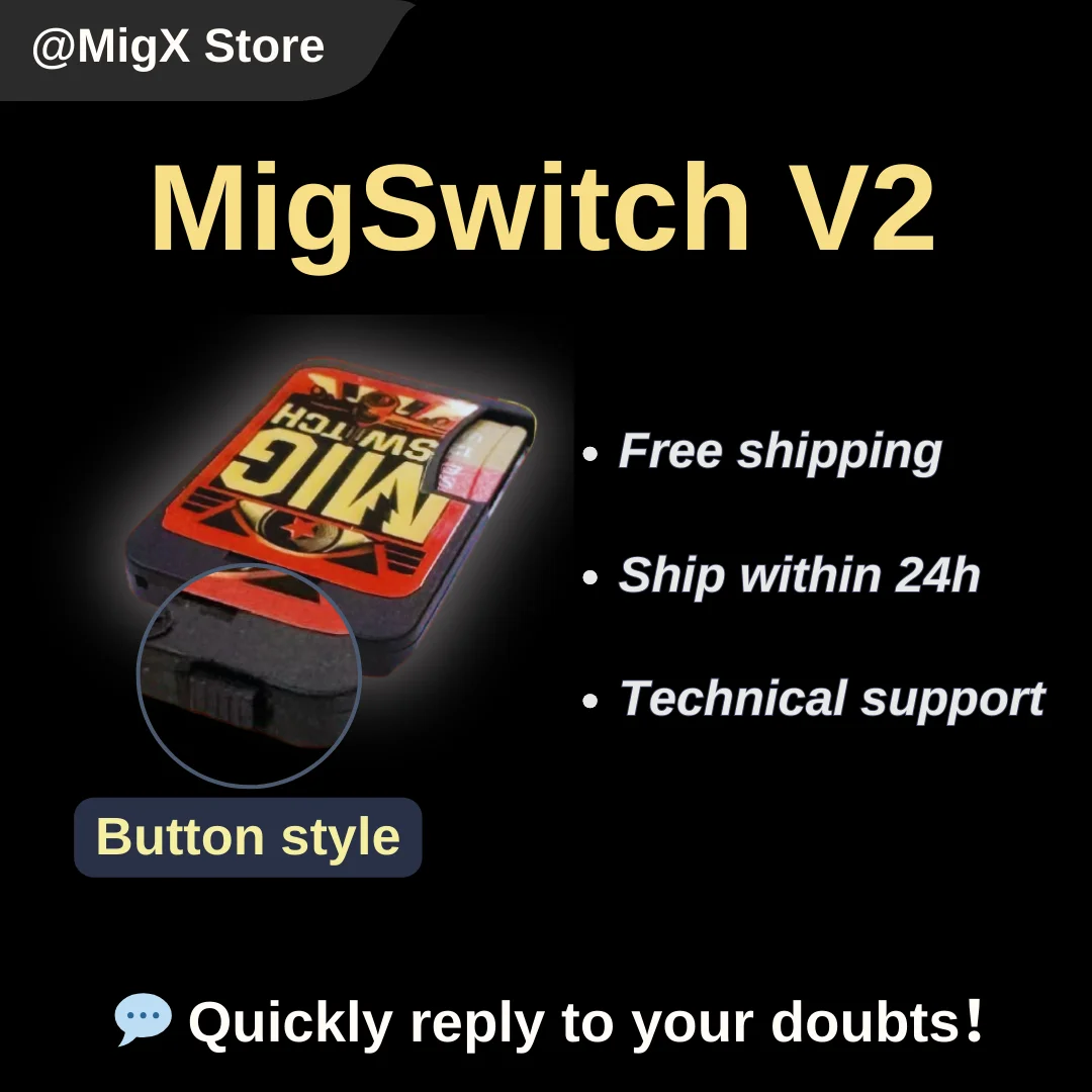 

MigX New Touch version migflash card flashCart ns Universal card MigSwitch