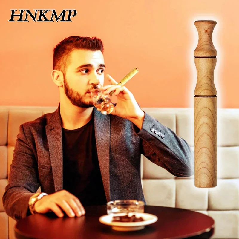 Aromatherapie-inhalator voor etherische olie, stoppen met roken inhalatorstick, houten persoonlijke diffuser voor essentiële oliën