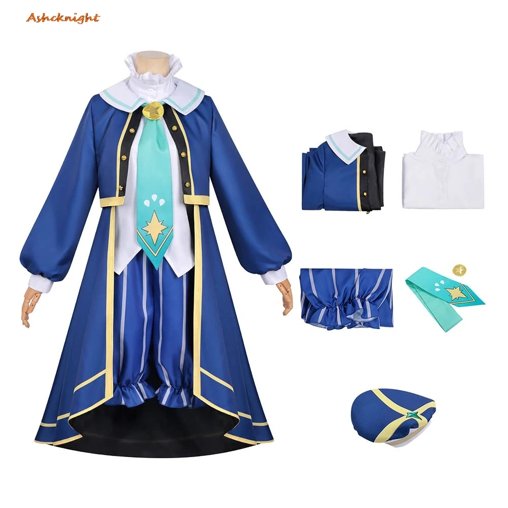 Game Kingdom Of Roco Cosplay Mantel Top Hose Kleidung Männer Party Verkleidung Rollenspiel Männliche Outfits Anzug Halloween Kostüm Karneval