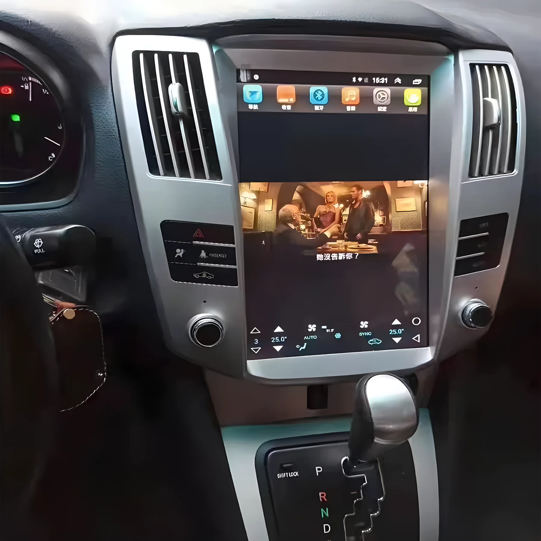 Autoradio con schermo Tesla per Lexus RX RX300 RX330 RX350 RX400H 2004-2008 lettore multimediale Android 13 Stereo Auto Carplay