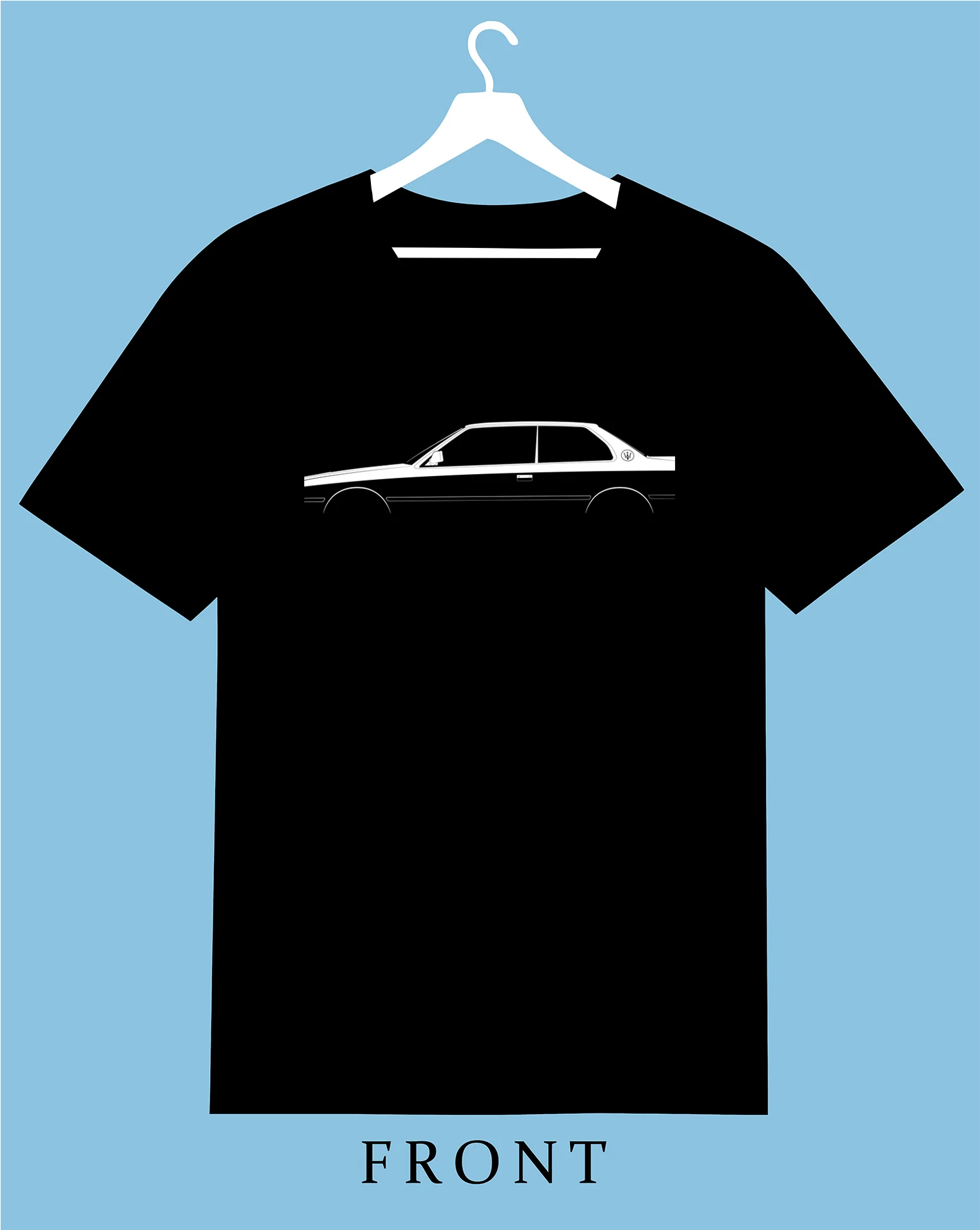 

0772 Ma.se.rati 05 Biturbo Si Silhouette 2025 Men Women T Shirt Casual Racing Car fans Logo tee Enthusiast Graphic Summer Short
