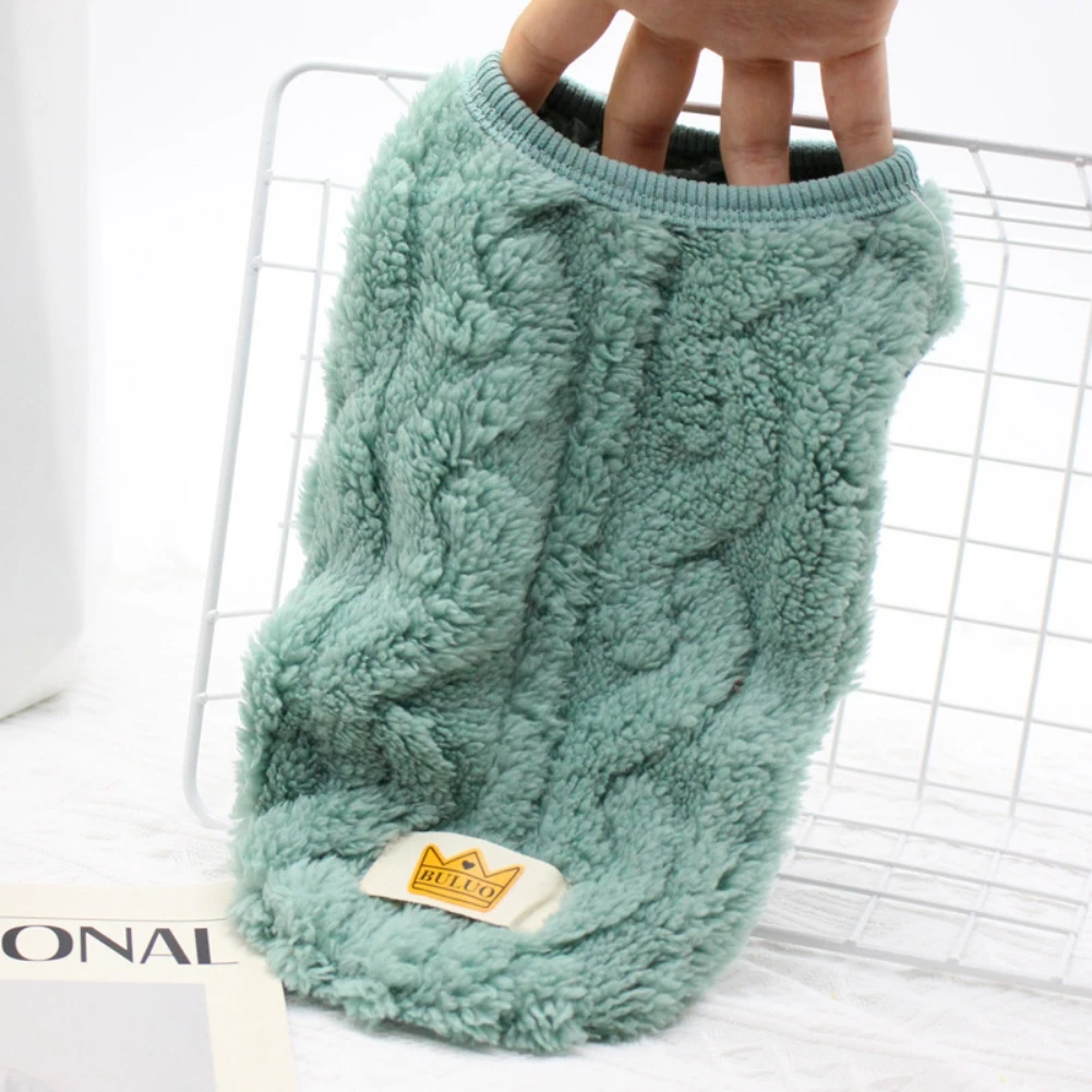 Fleece Pet Dog Clothes For Small Dogs Winter Warm Dog Vest Shirt Pet Clothing For Dogs Coat Hoodie Sweatshirt Chihuahua Clothes