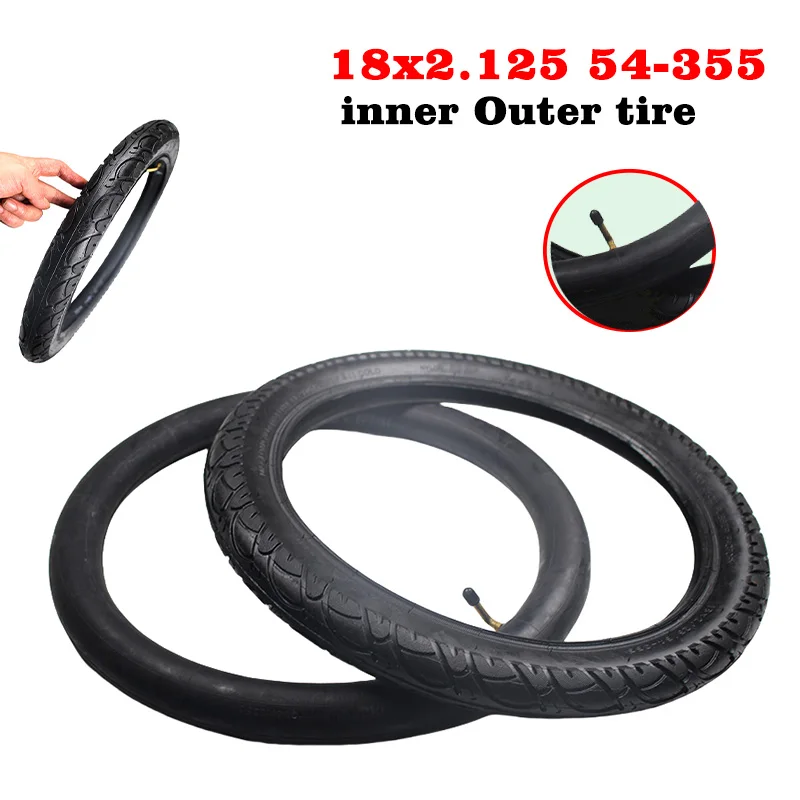 AliExpress UK New pattern18 X 2.125 54-355 for Many Gas Electric Scooters and e-Bike 18x2.125 tyre lightning shipment