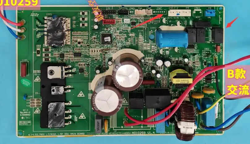 Placa base principal para aire acondicionado TCL, placa de circuito, placa AC A010259, piezas de aire acondicionado