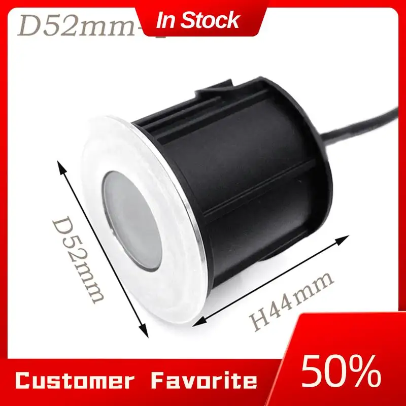 AT03 Top LED Deck Weiß Licht Lampe IP68 Wasserdichte Edelstahl Einbau Garten Treppe Unterirdischen Glühbirne Lampe Wand Scheinwerfer