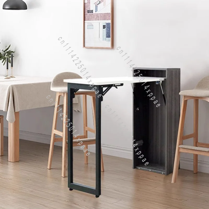 Table Base Breakfast Bar Furniture Hardware Drop-Leaf Table Mounted Support Bracket Wall Hidden Cabinet Legs Kitchen Island