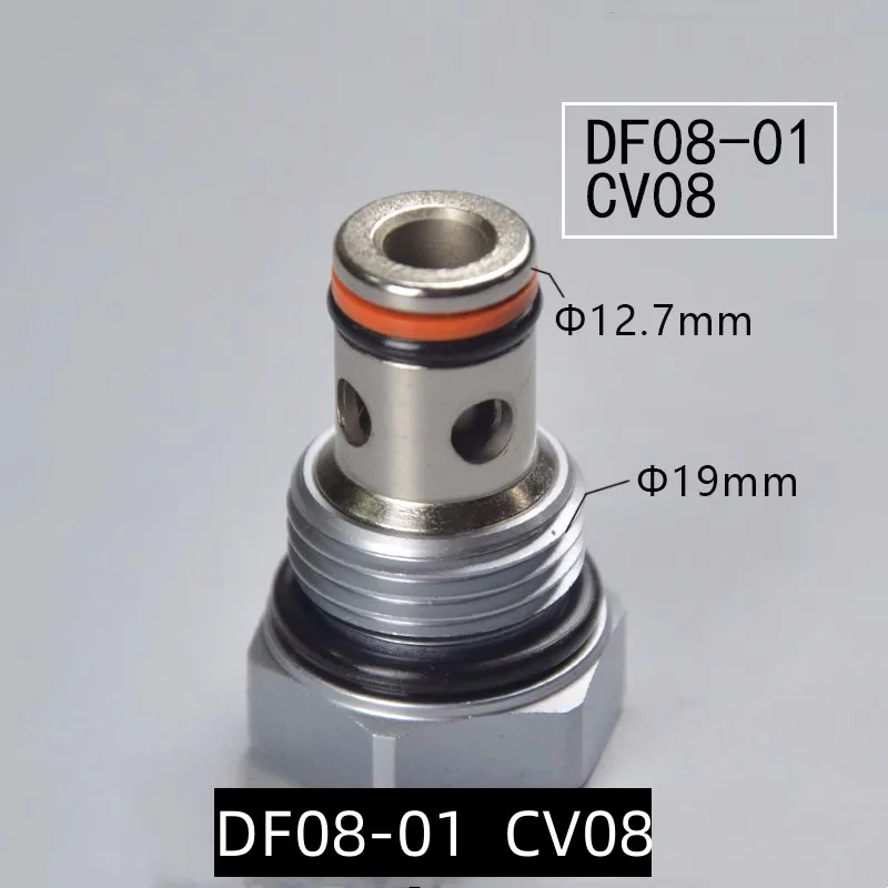 

Hydraulic Threaded Cartridge DF08-01 One-way Pressure-Holding Valve CV08