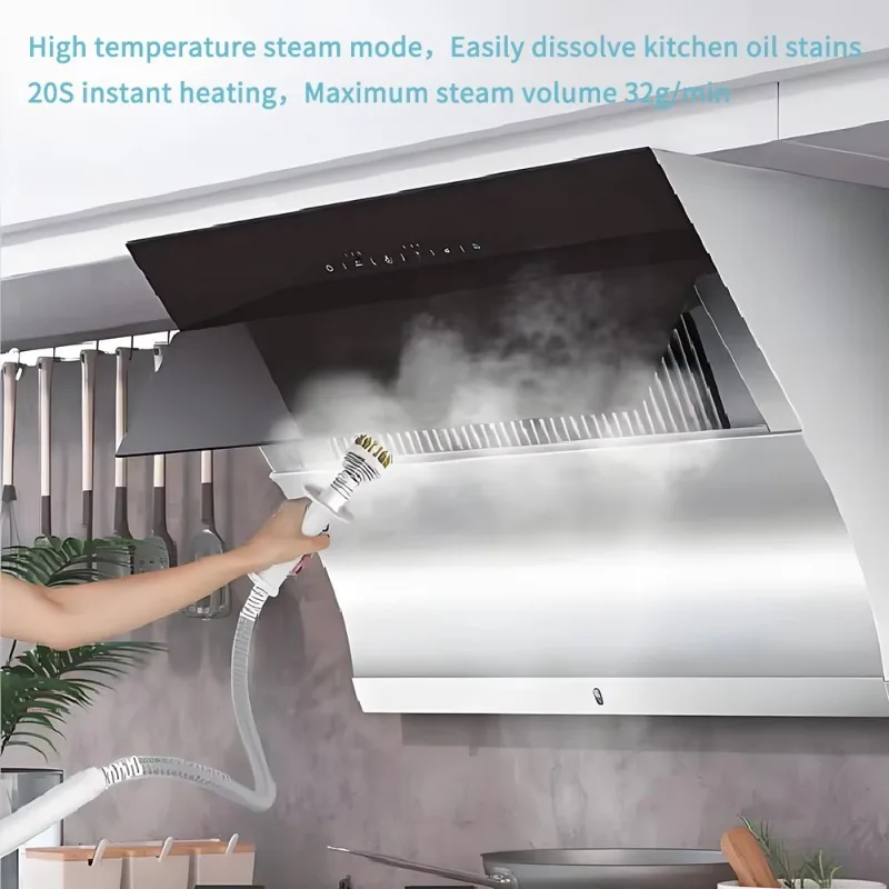 

High-Temperature Home Cleaning Steam Mop Wet and Dry Electric Vacuum Floor Cleaner with Spray for Household Use