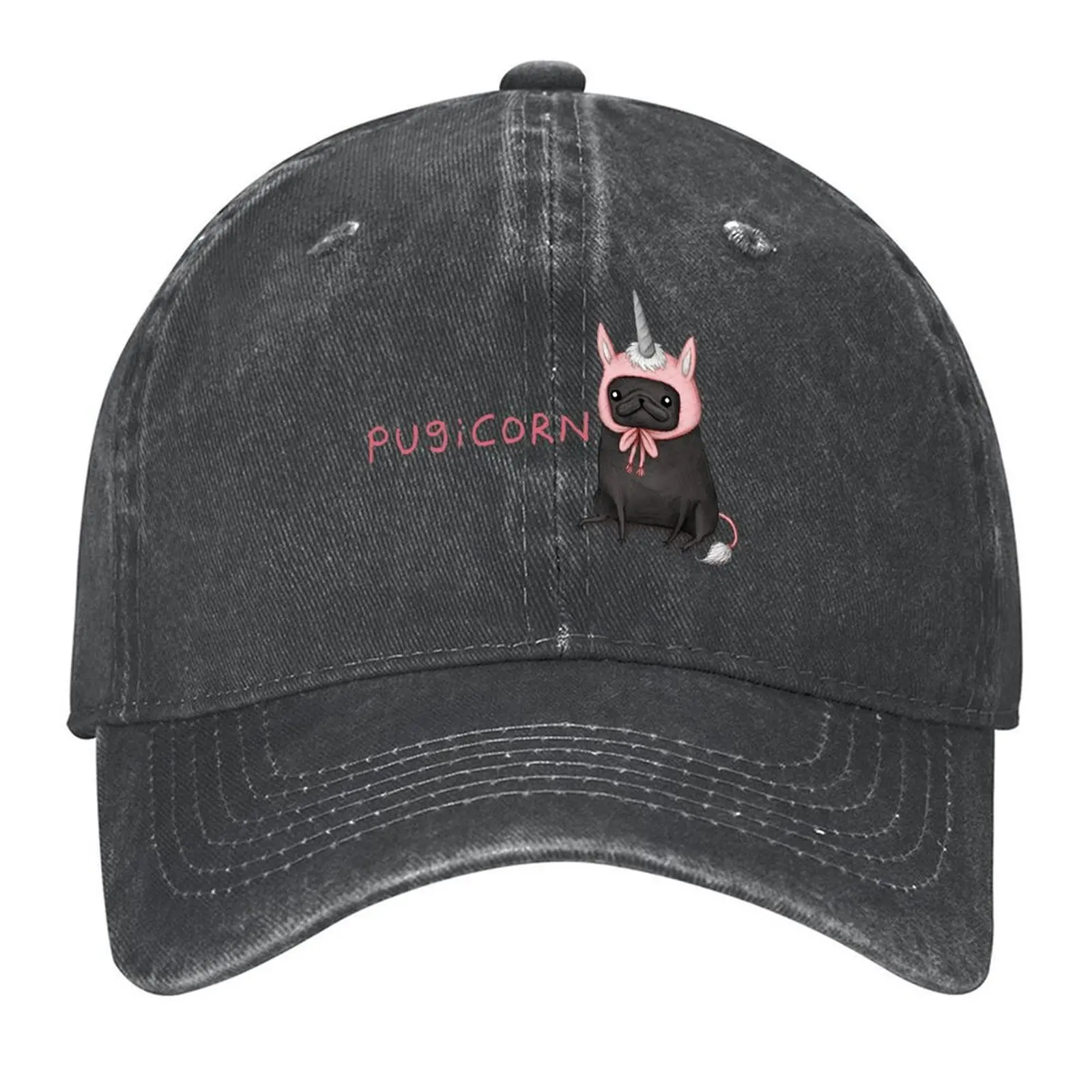

Pugicorn Baseball Cap Trucker Cap Hood Luxury Brand Thermal Visor Sun Hats For Women Men's