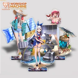 Soporte de exhibición acrílico de personajes de Anime, modelo de letrero de escritorio de oficina, regalo, accesorios de colección de muñecas, figura de diosa de la victoria Nikke, 15cm