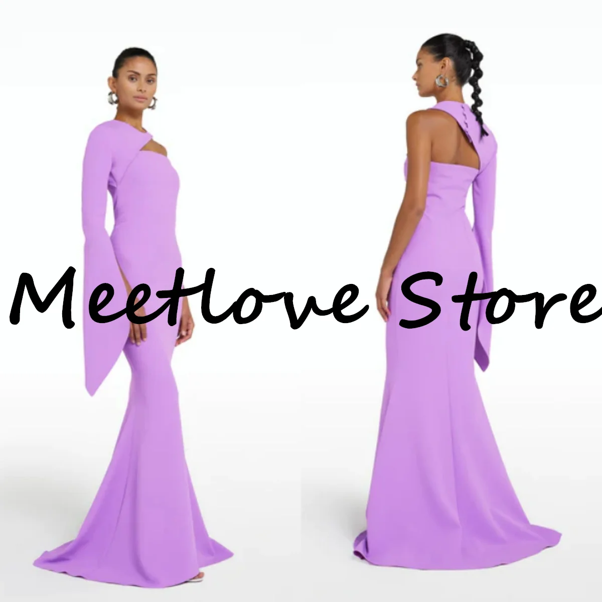 Meetlove-Mulheres elegantes até o chão vestidos de baile, zíper, vestidos femininos, festa de casamento, ocasião formal, elegante