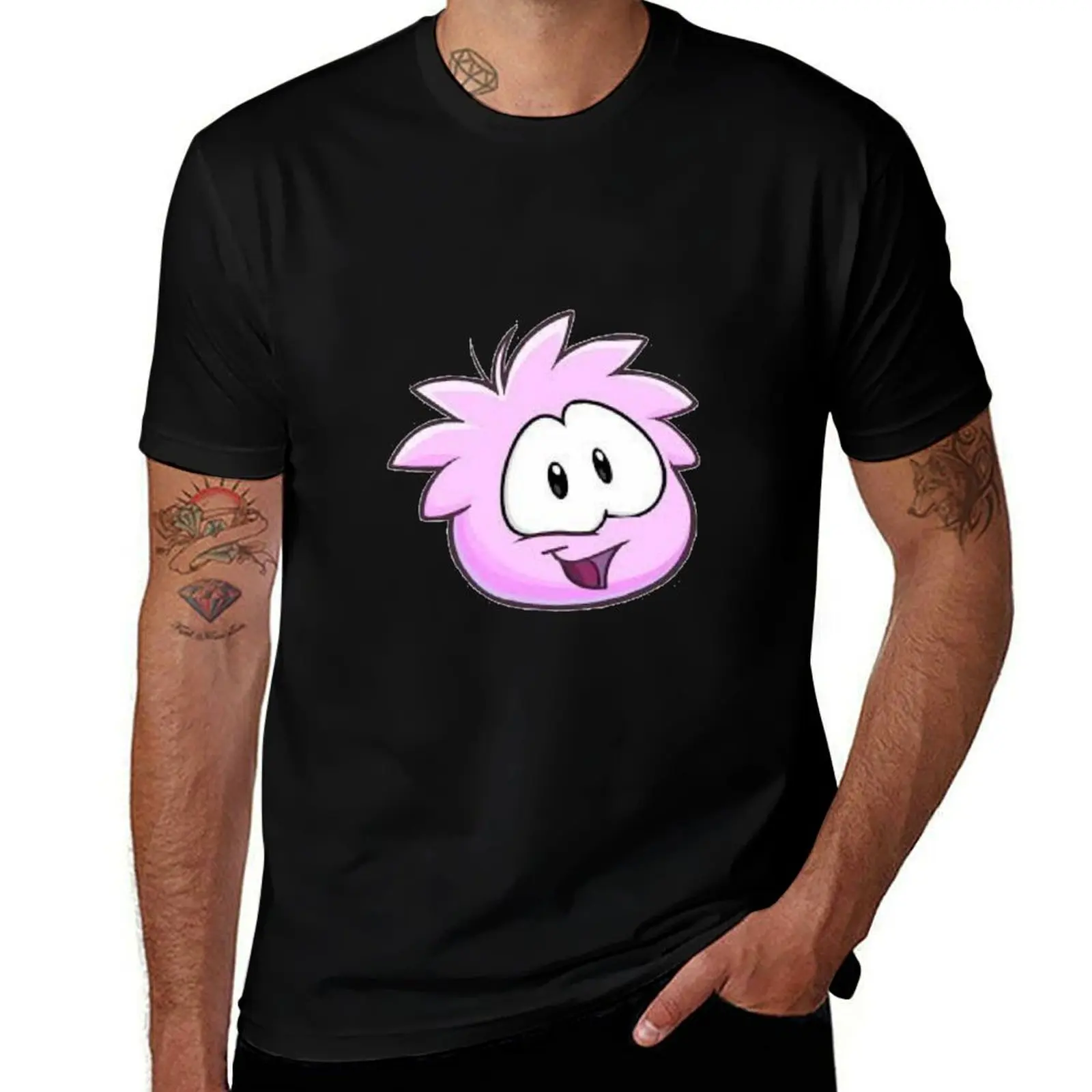 

Pink Puffle T-Shirt t shirt personalised funny t shirts cotton
