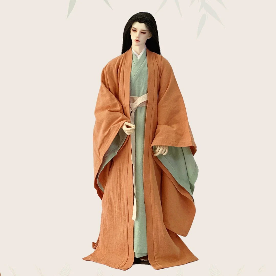 

1/3 Scale BJD Hanfu Robe Ancient Costume Warrior Outfit For POPO68 Longhun73 ID72 Strong Uncle Doll Clothes Accessories A1813