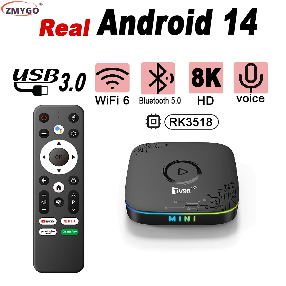 Android 14 Tv Box 4… - image