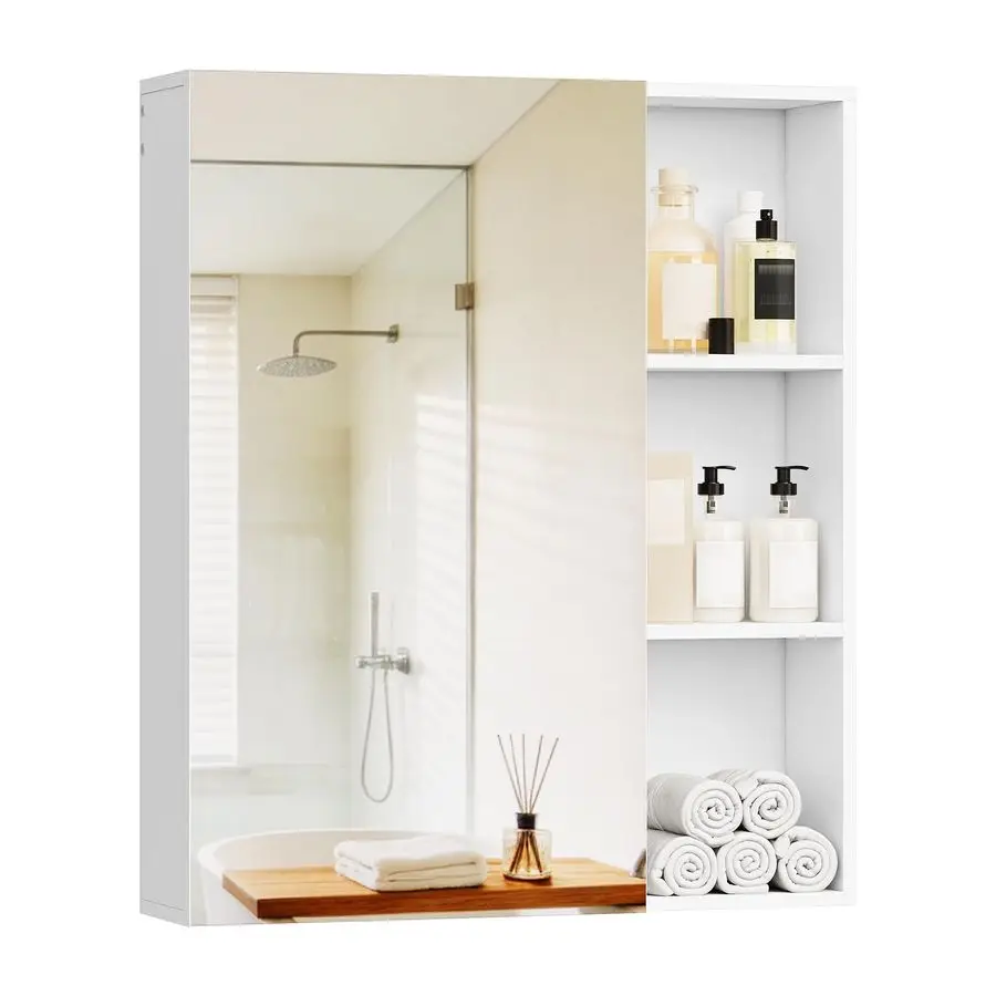 

Навесной шкаф с зеркалом, зеркальный шкаф для ванной комнаты, зеркальный аптечный шкаф для ванной, шкаф для хранения с зеркалом