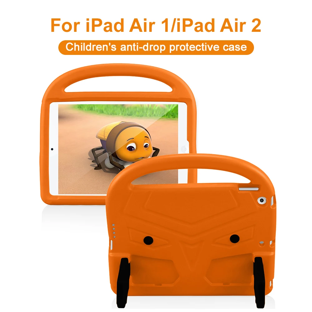 

Детский безопасный чехол для планшета из ЭВА для iPad Air 5 4 3 2 1 11 10,5 10,9 iPad Pro 11 9,7 10-го 11-го поколения с подставкой с мультяшным рисунком