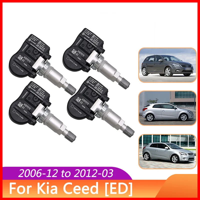 

Датчик давления в шинах 52933-2L000 для Kia Ceed [ED] 2006-2012 TPMS 433 МГц 52933-2L600 Системы контроля давления в шинах