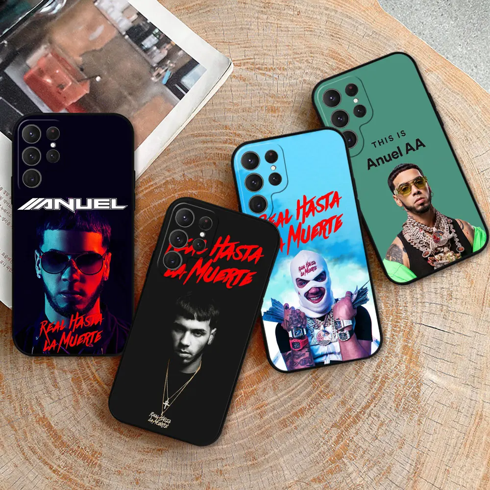 Anuel AA Real Hasta La Muerte Phone Case For Samsung Galaxy S24 Case S22 S21 S20 S23 Ultra Fe S10 S25 S9 S8 Plus 5G Cover Funda