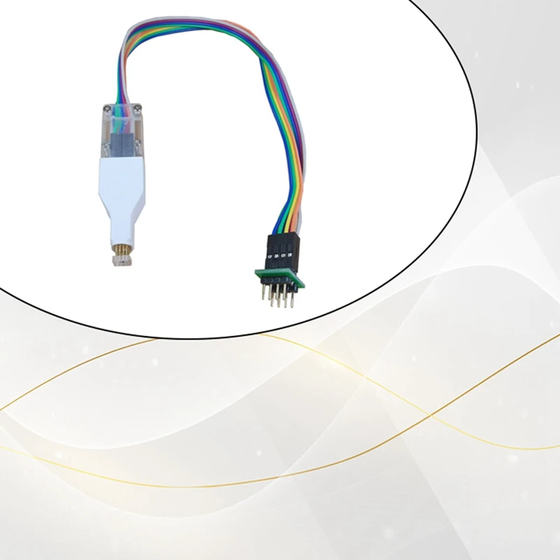 T85C-SOP8 رقاقة تحميل حرق الكتابة التحقيق الربيع إبرة Bios سلك مجاني تحميل كابل رقاقة الموقد كابل