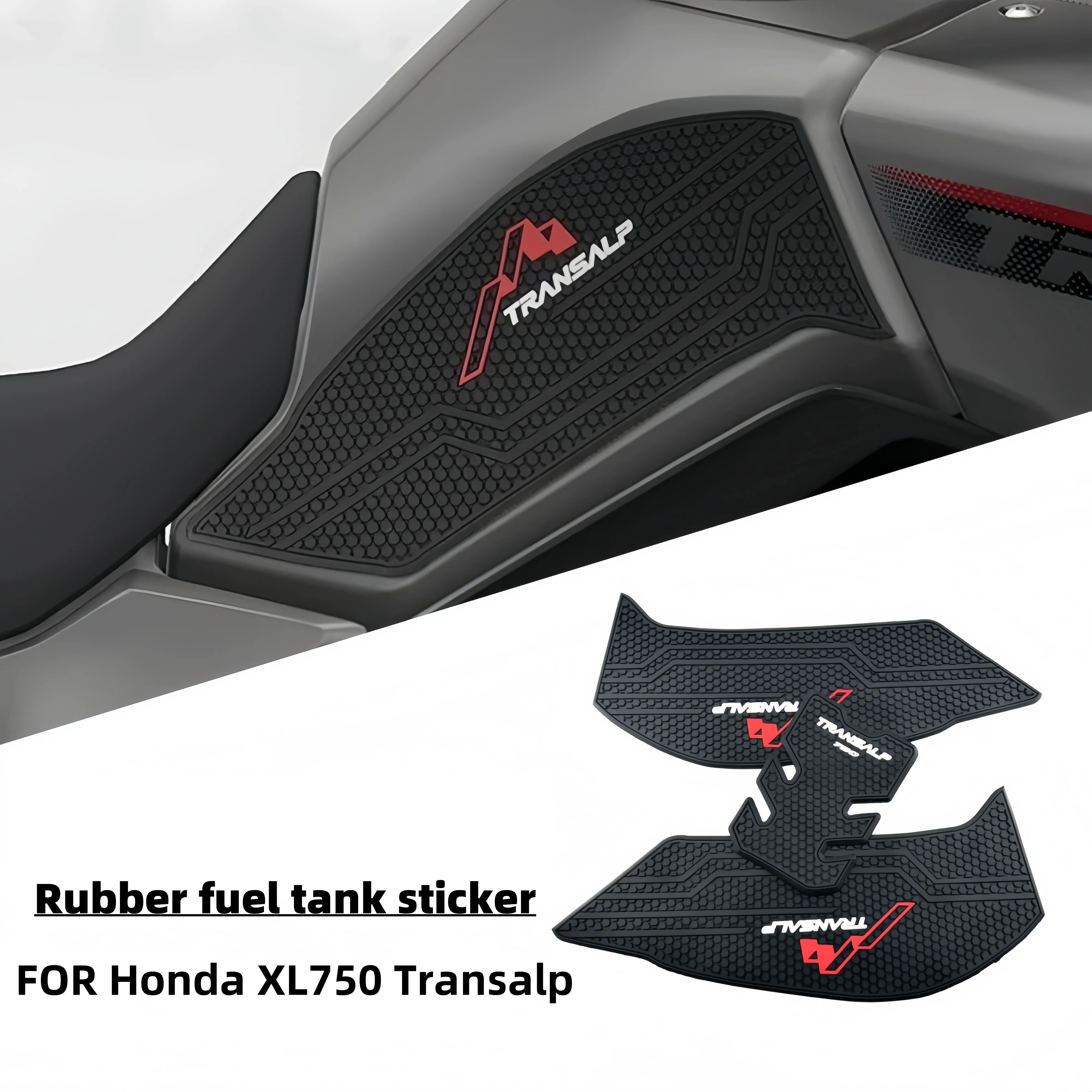 

FOR Motorcycle Side Fuel Tank Pad Protector Stickers Gas Knee Grip Traction Pads For Honda XL750 XL 750 Transalp 2023 2024 2025