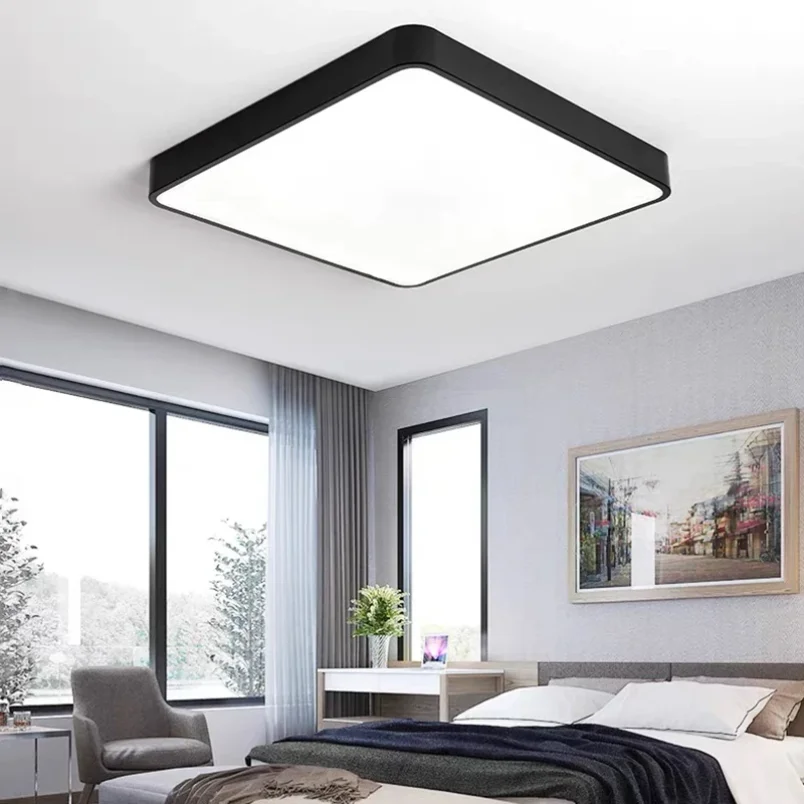 Modern Modern Ceiling Lights Led Ceiling Lamp For Living Room Bedroom Lighting Lixtures Round Corridor Kitchen Kids Room Remote