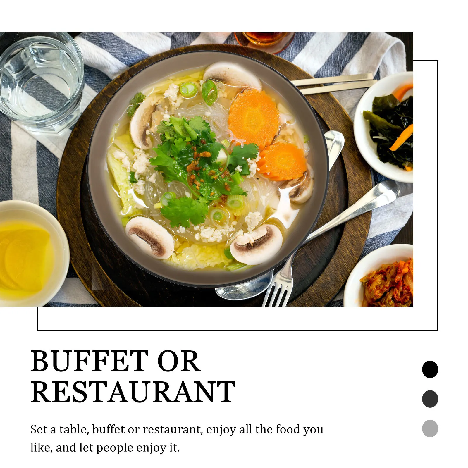 

1pc Japanese Style Rice 12Oz Melamine Noodle Soup Cereal Salad Serving Bowl Plastic Fruit Ramen Bowl Kitchen Dining Set