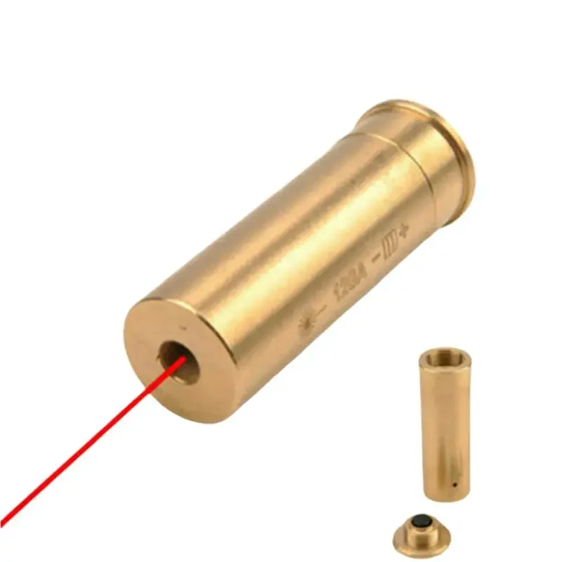 

12/20GA Calibrator Gauge Bore Sighter Boresighter Red Sighting Sight Boresight Red Copper Lase-r Leveler Range Finder