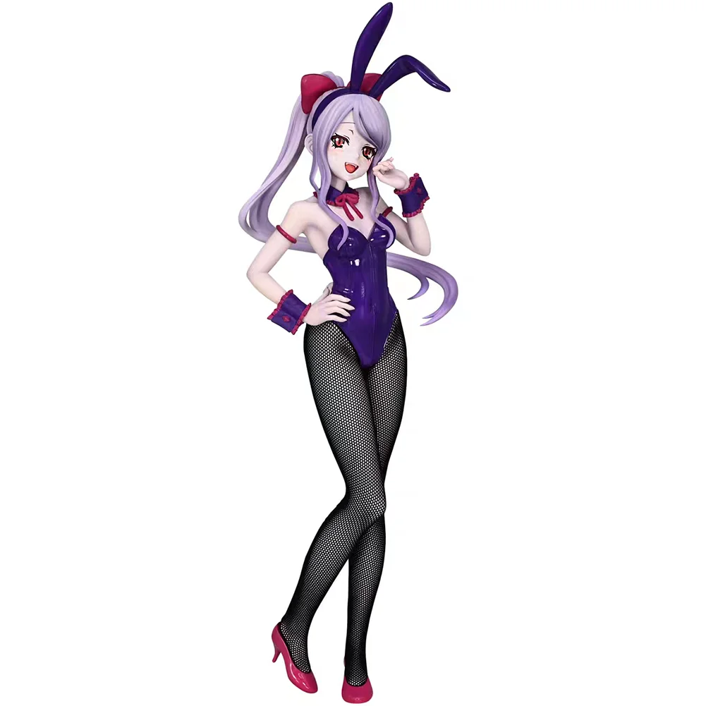 

Anime Shalltear Bloodfallen Figure Action Figure beauty Bunny Girl model desktop ornament Collection Adult figure toy Gift 26cm