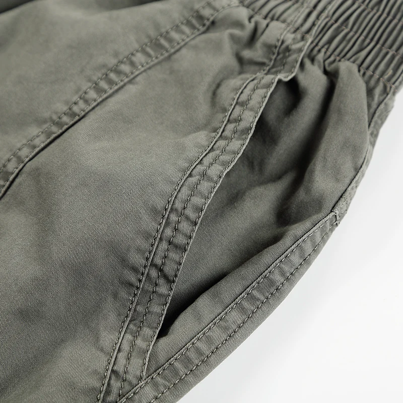 Pantalones largos de algodón para hombre, pantalón informal, recto, plano, talla grande 5xl, 6xl, verano y otoño