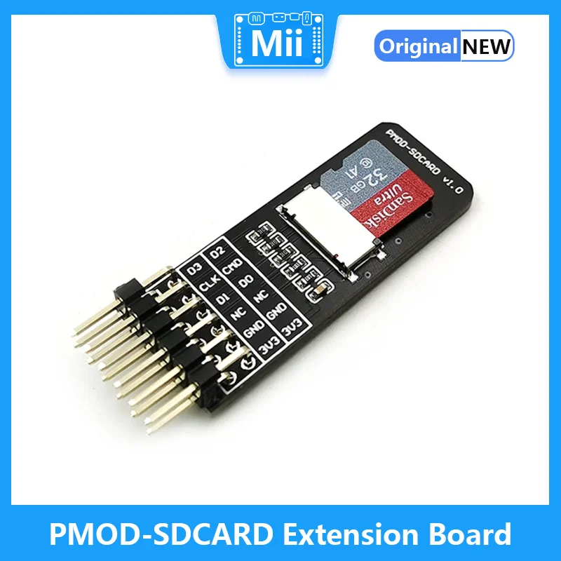 PMOD-SDCARD Extension Board ICESugar FPGA Expansion Module Standard PMOD connector SD/SPI protocol