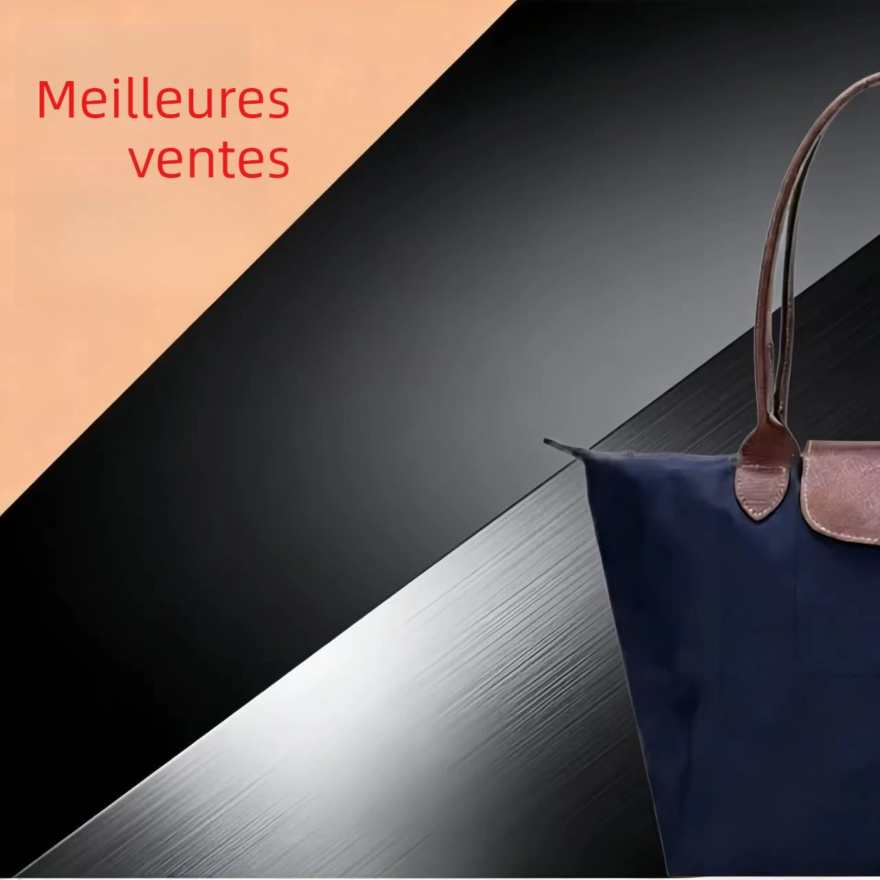 

2026Women's Waterproof Nylon Classic Commuter Large Capacity Foldable Handbag Tote Bag Shopping Bag