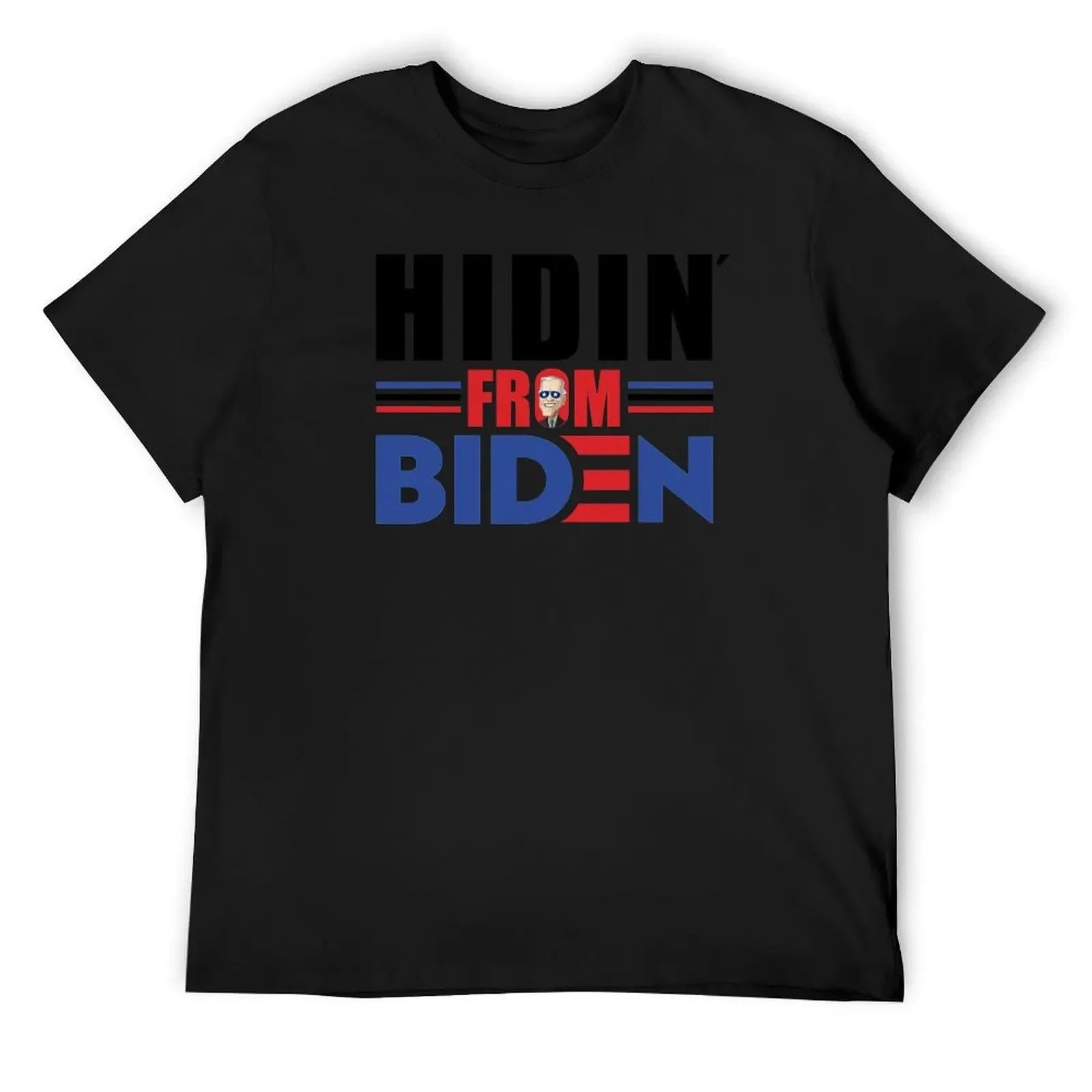 Hidin From Biden T-Shirt sports fans boys animal print vintage graphic tee mens designer t shirt