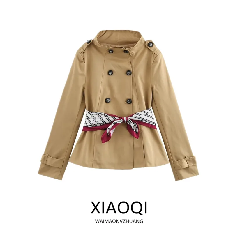 

Весна 2025 г. Женский дизайнерский тонкий шарф с принтом, ветровка Jaet, универсальный свободный крой, обычная длина, другой мат...