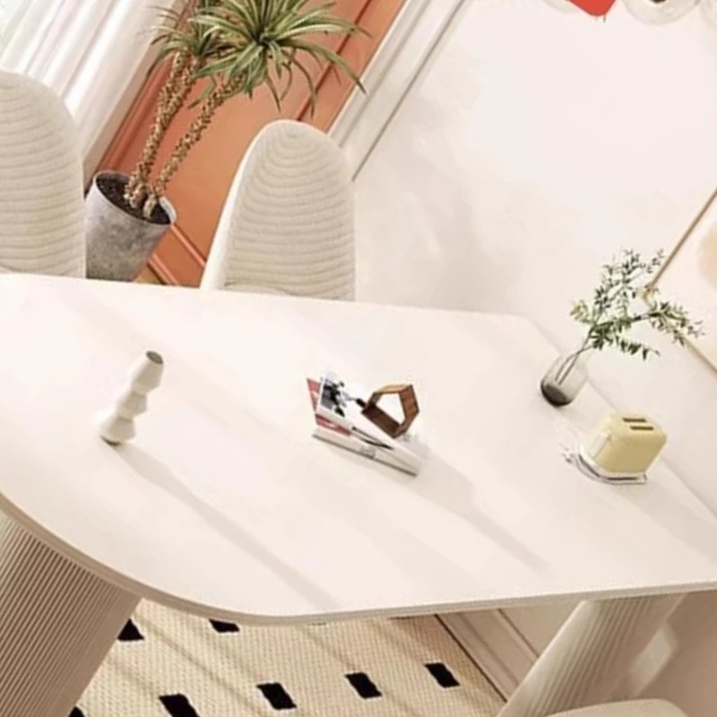 

Modern Simplicity Design Dinning Table Living Room Center Marble Coffee Table Home Center Mesa De Cozinha Balcony Furniture