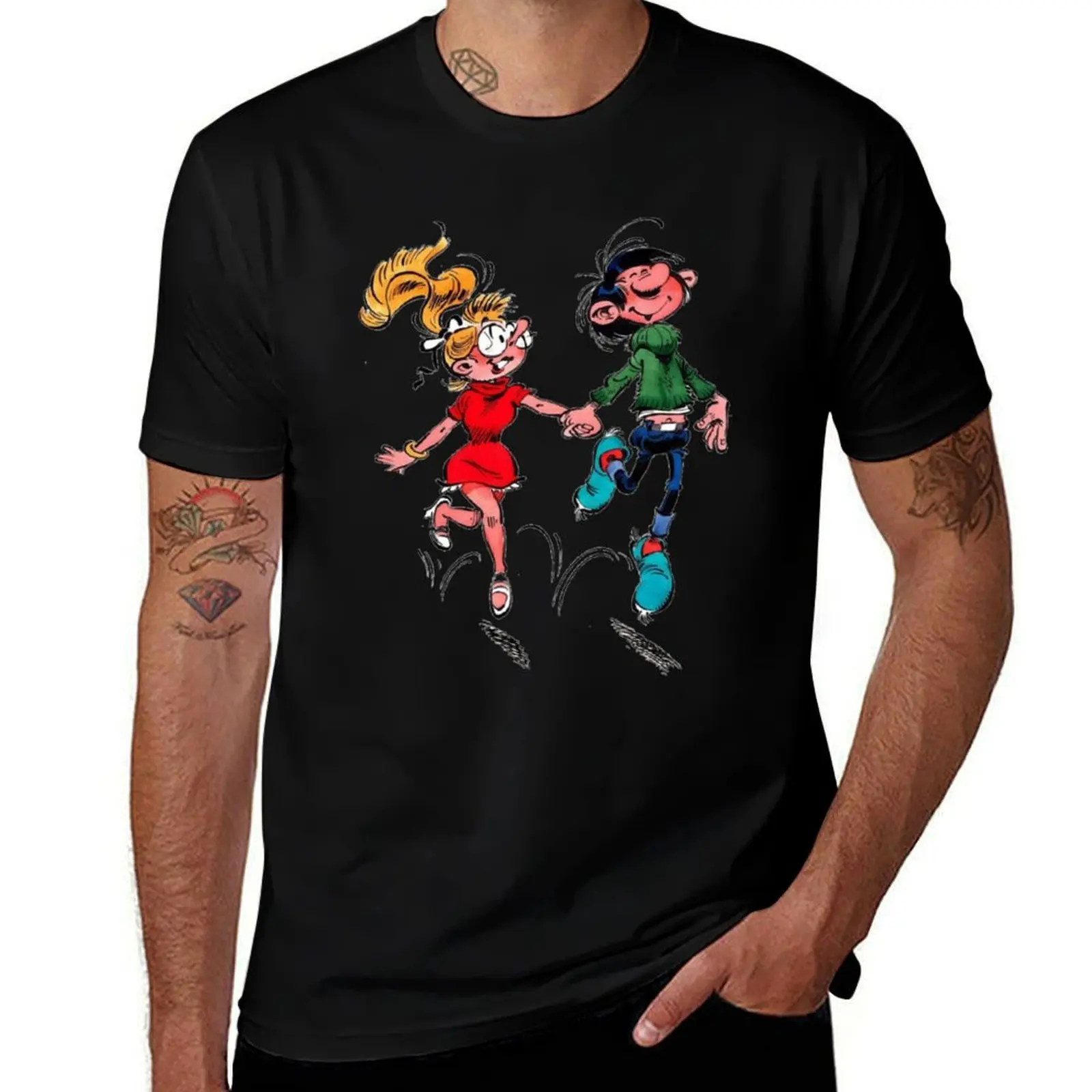 Copie de Gaston Lagaffeessentiel T-Shirt t shirt personalised T-Shirt