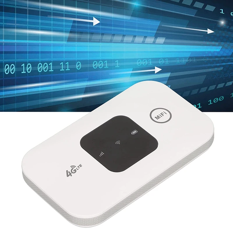 Punto de Acceso de Internet portátil 4G Lte, enrutador Wifi inalámbrico, compatible con 8 a 10 usuarios, enrutador inalámbrico 4G para el hogar y la Oficina