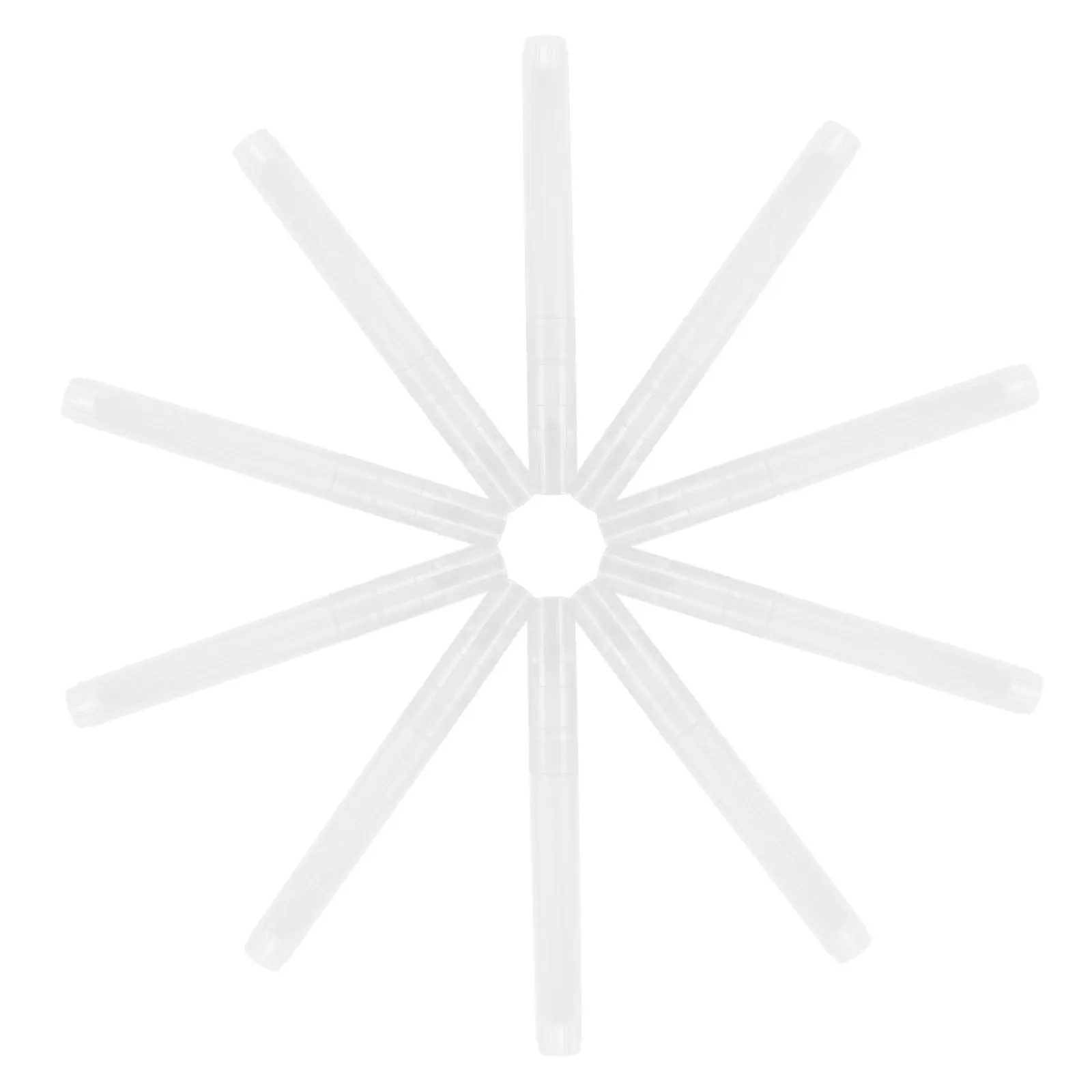 

20Pcs Refillable Empty Paint Pens Clear Barrel Fine Tip for Graffiti Drawing Painting DIY Art Markers Versatility