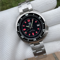 SD1970R Limited Supply STEELDIVE Brand 44mm Stainless Steel Ceramic Bezel 200M Waterproof NH35 Automatic Dive Wathch for Men
