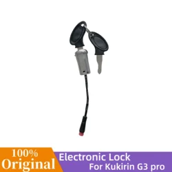 Original Electronic Lock For Kugoo Kukirin G3 Pro Electric Scooter Kugookirin G3 Pro Skateboard Lock with Key Replacement 