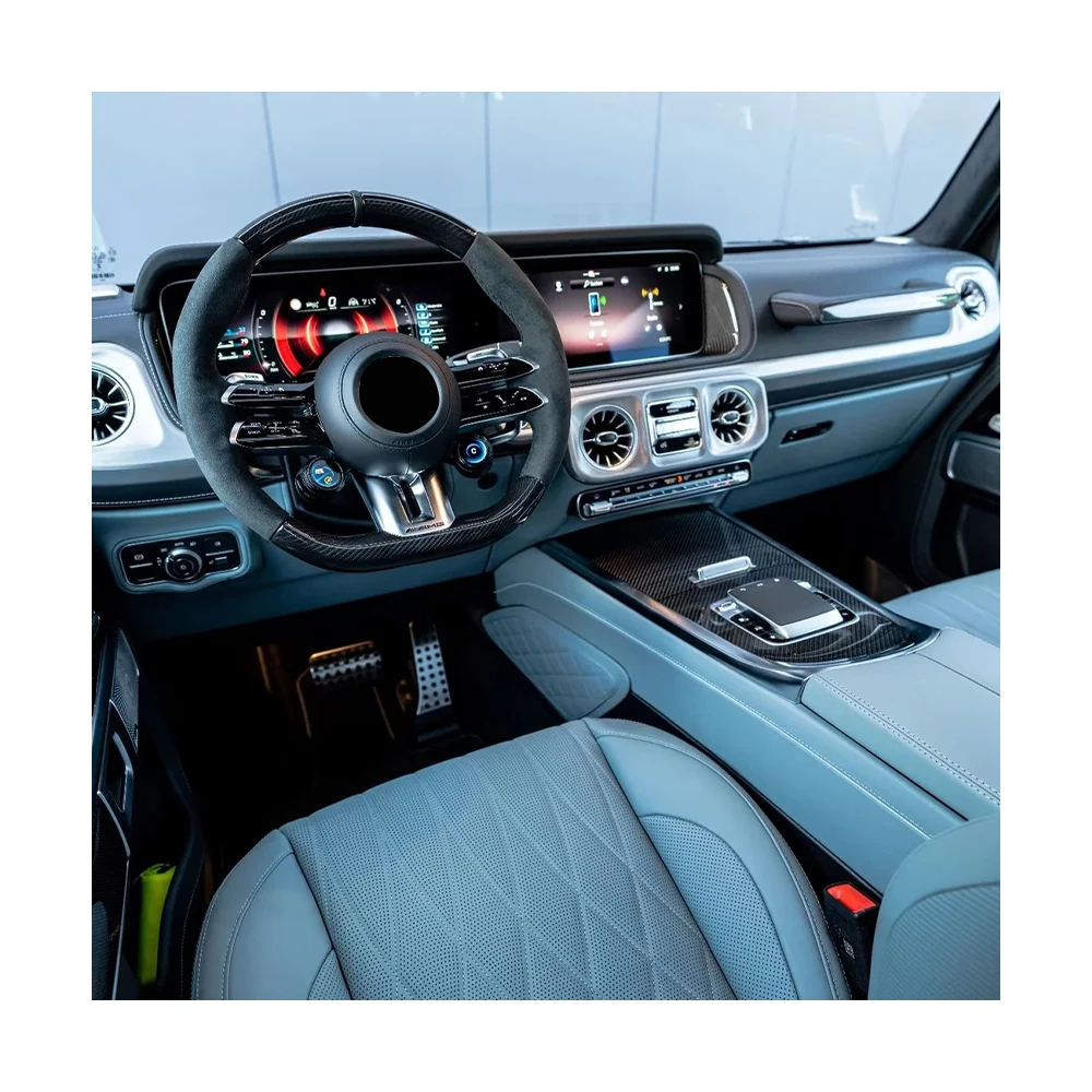 For g Wagon 2025 Interior Conversion Upgrade Kits for Benz G W463 2002-2018 Upgrade to W465 G63 Latest Style Assembly