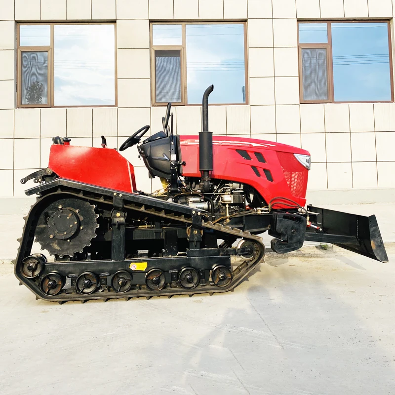 

Customized Crawler Multifunctional Cultivator, 60 HP Tractor, High-Power Cultivator & Rotary Tiller