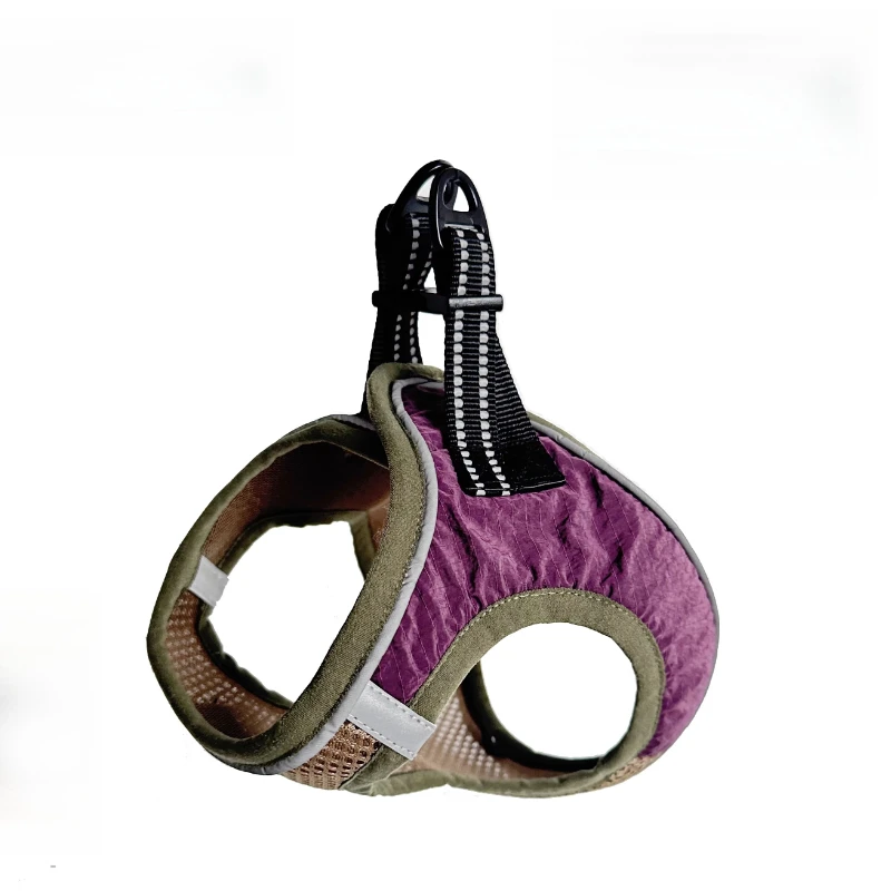 

Small and medium-sized dog pet chest strap, cat walking rope, vest type breathable and light, anti-break free