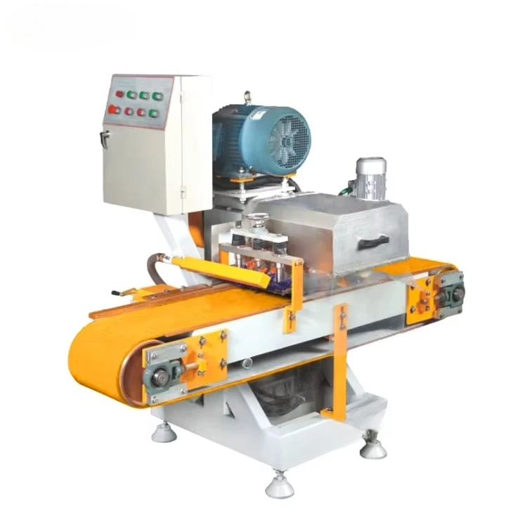 Supplier Automatic Continuous Slices Breaking Machine Stone Crafts Mosaic Cutter Multi-blades Stone Tile Cutting Machine