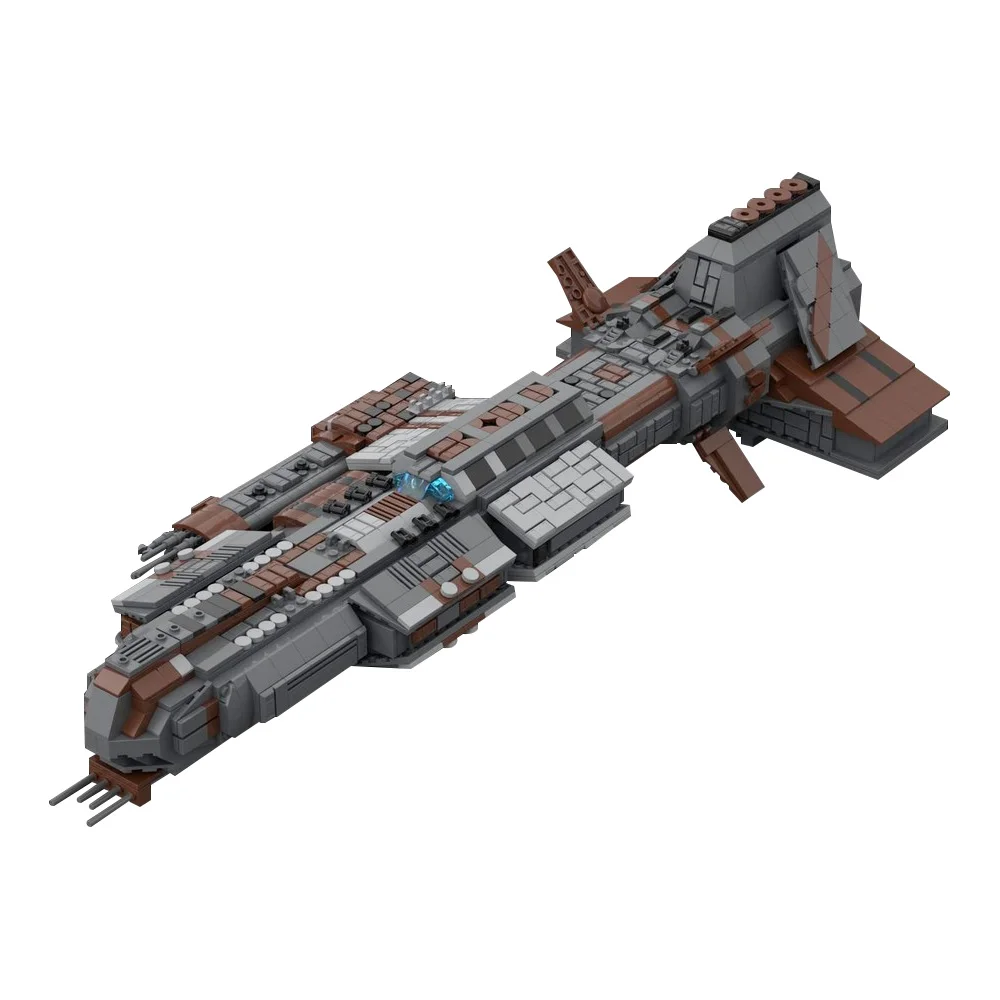 

MOC Space Series Lantean Aurora Class Building Blocks Модель Star-Gateeds Spacecrafts Кирпичи Собранная игрушка для детей Подарок