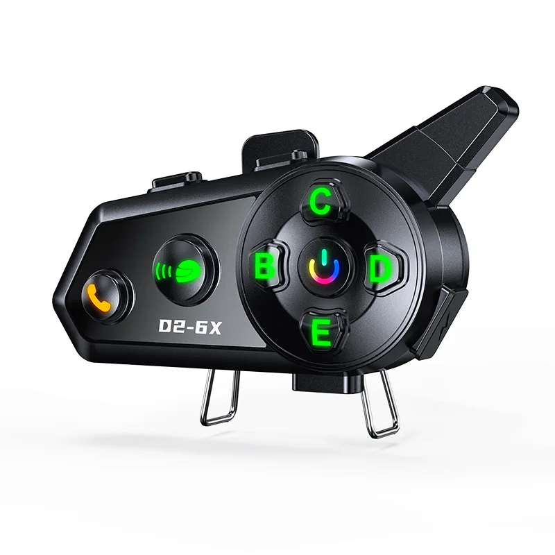 Motorradhelm Bluetooth Headset Intercom Mikrofon Universal Zubehör Vollhelm Halbhelm 3/4 Helm Face-off Helm – Detail 9